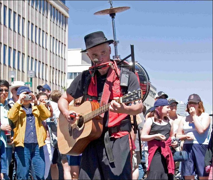 one man band images