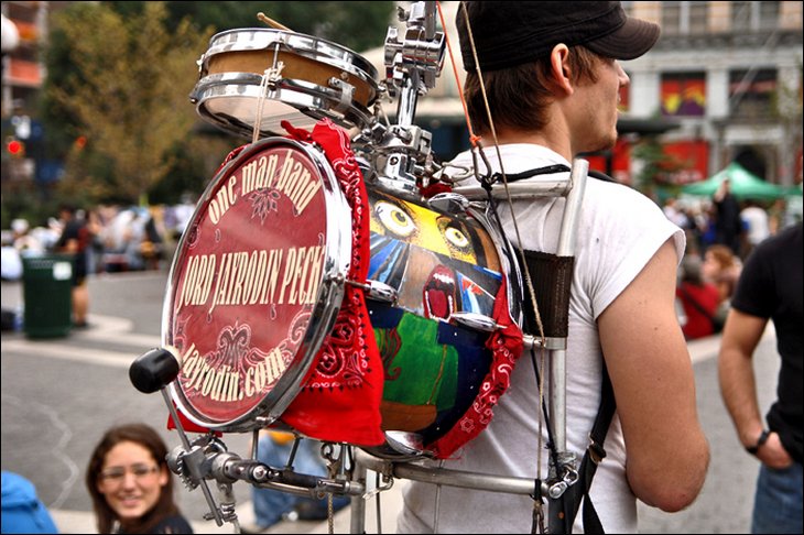 one man band drum kit