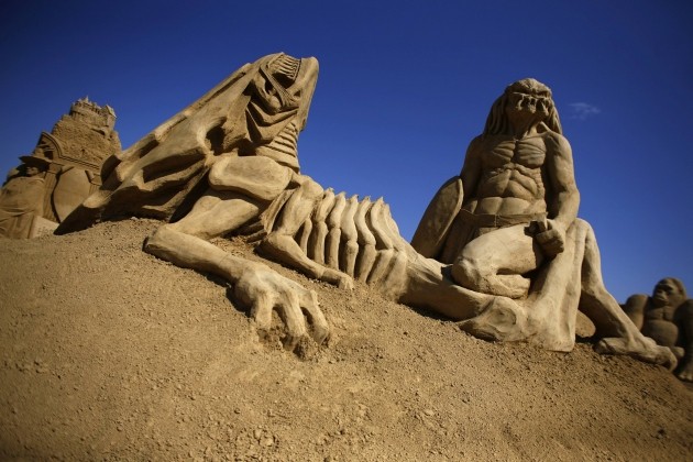 Amazing sand sculptures 