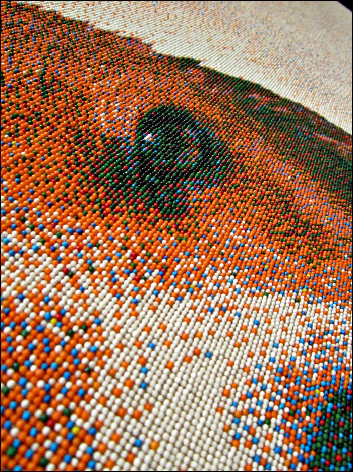 Pixelated beagle