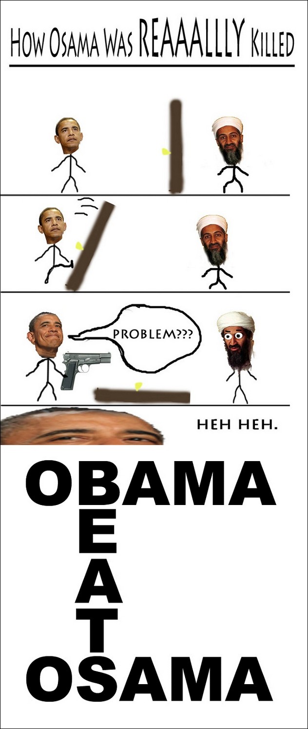 Obama beats Osama