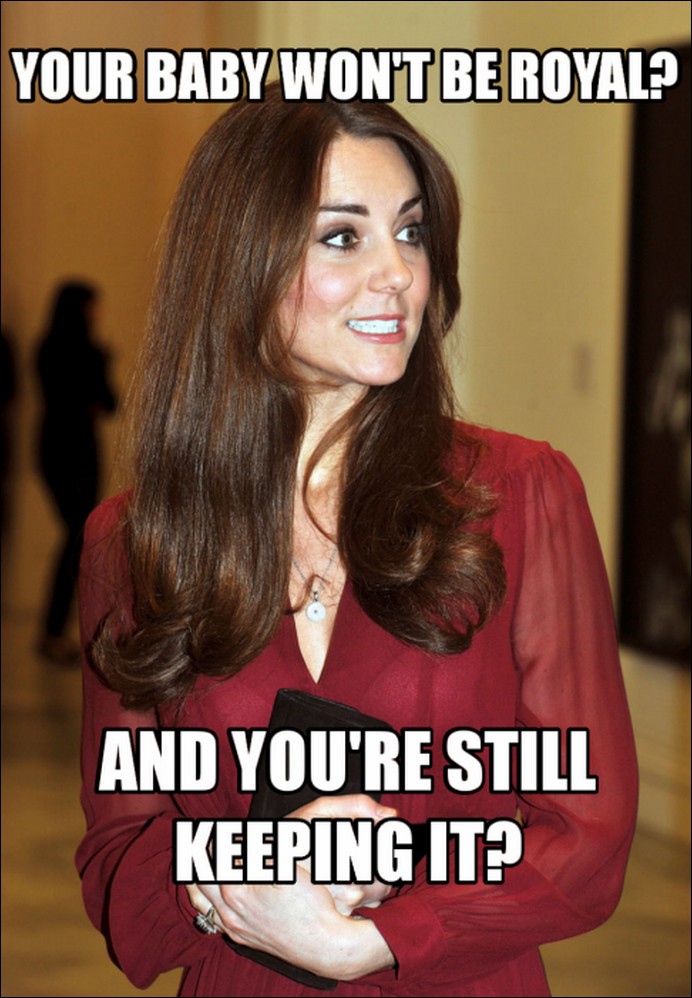 Kate Middleton Royal - Pregnancy LOLs