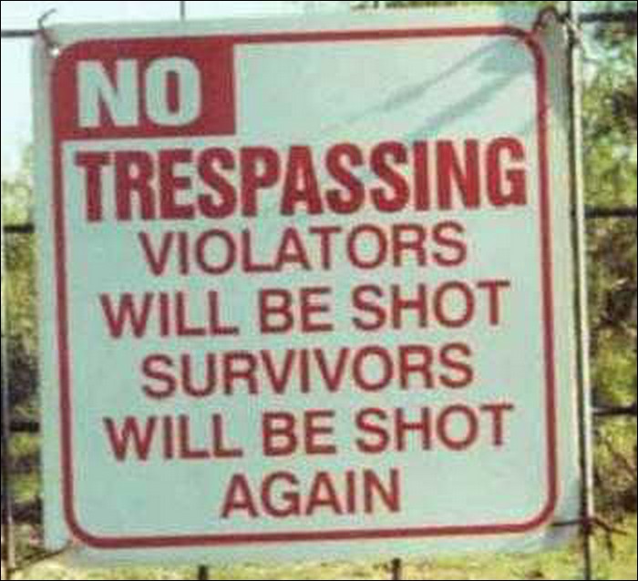Craziest signs ever!