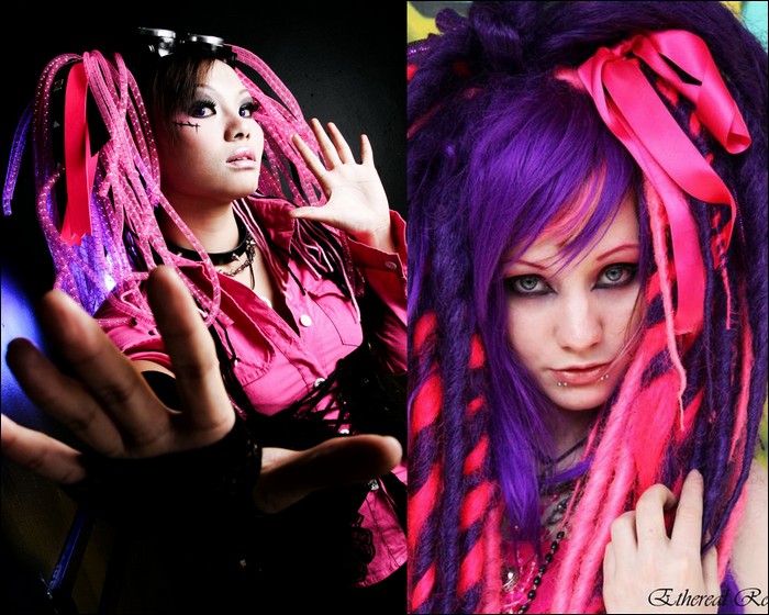 Cybergoth Neon Style Con Fusion