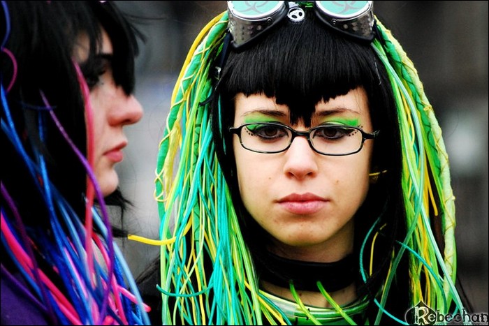 Cybergoth Neon Style Con Fusion