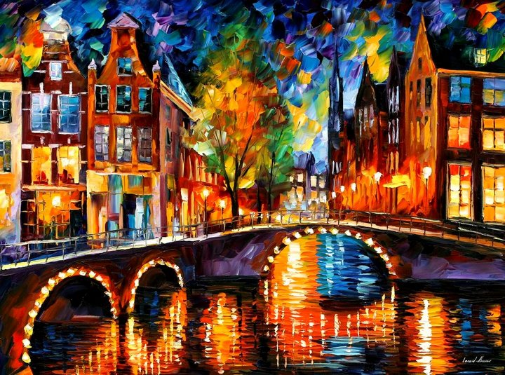 Leonid Afremov: One of the Most Colorful Painters Ever