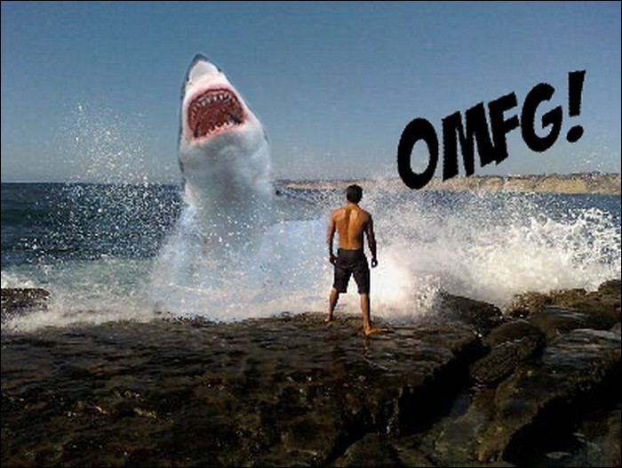 Shark humor