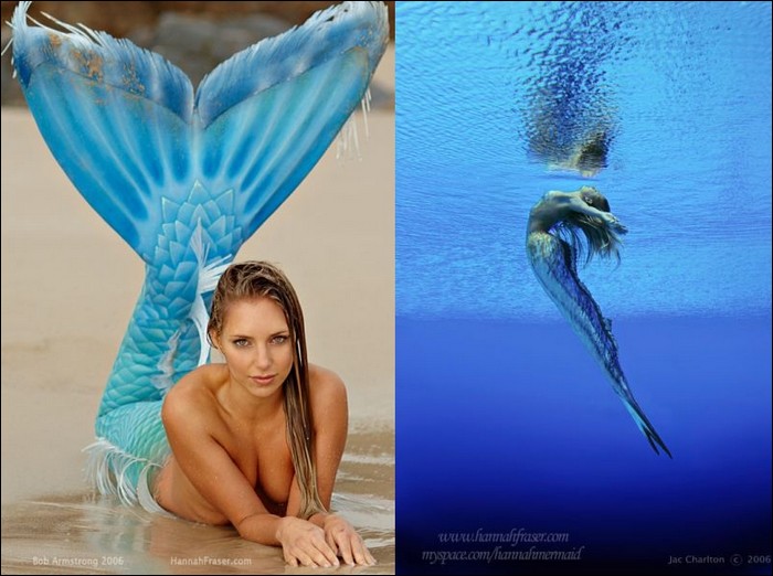 Hannah Fraser mermaid