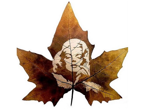 Leaf Carving: Art that comes with Autumn