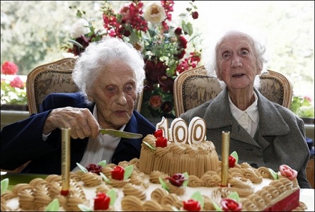 The world’s oldest twins have celebrated their 100th birthday