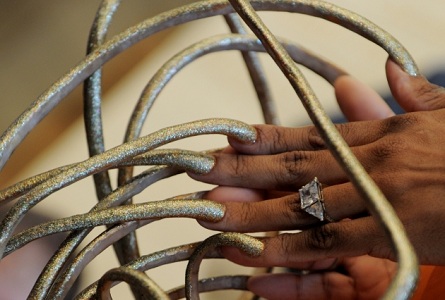 The woman with the longest fingernails in the world