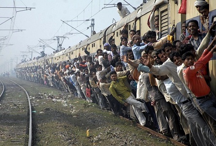 Just an Ordinary Train Ride in India