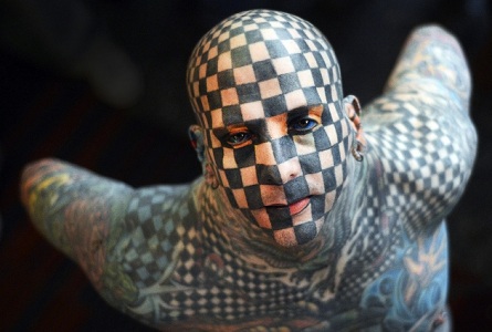 Checkerboard Man